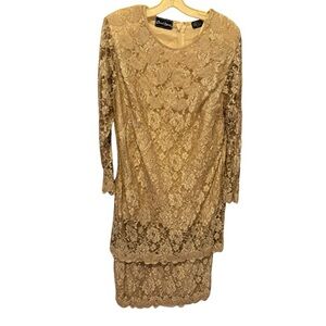 Vintage Jewel Queen Floral Lace Dress